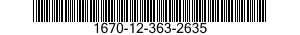 1670-12-363-2635 STEUEREINHEIT, PERS 1670123632635 123632635