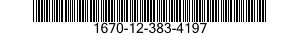 1670-12-383-4197 PARACHUTE,RESERVE,PERSONNEL,TROOP CHEST 1670123834197 123834197