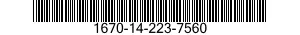 1670-14-223-7560  1670142237560 142237560