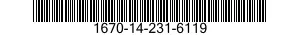 1670-14-231-6119  1670142316119 142316119