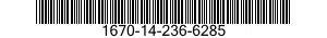 1670-14-236-6285  1670142366285 142366285