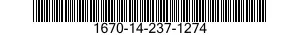1670-14-237-1274  1670142371274 142371274