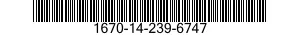 1670-14-239-6747  1670142396747 142396747