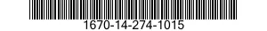 1670-14-274-1015  1670142741015 142741015