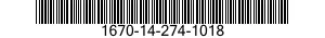 1670-14-274-1018  1670142741018 142741018