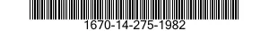 1670-14-275-1982  1670142751982 142751982