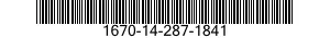 1670-14-287-1841 PACK,CARGO PARACHUTE 1670142871841 142871841