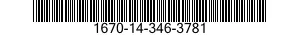 1670-14-346-3781  1670143463781 143463781