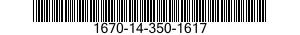 1670-14-350-1617  1670143501617 143501617