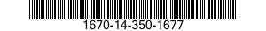 1670-14-350-1677  1670143501677 143501677