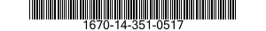 1670-14-351-0517 CORD,ELASTIC,PARACHUTE PACK OPENING 1670143510517 143510517