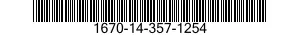 1670-14-357-1254  1670143571254 143571254