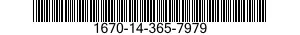 1670-14-365-7979  1670143657979 143657979