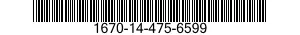 1670-14-475-6599 BRACKET ASSEMBLY,RELEASE,CARGO PLATFORM 1670144756599 144756599