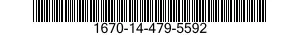 1670-14-479-5592 PARACHUTE,PERSONNEL,BACK 1670144795592 144795592