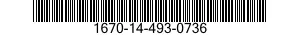1670-14-493-0736 COMMANDE LIBERATION 1670144930736 144930736