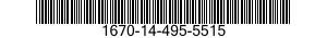 1670-14-495-5515 RUBBER SHEET,SOLID 1670144955515 144955515