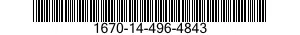 1670-14-496-4843 WIRE,NONELECTRICAL 1670144964843 144964843