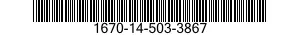 1670-14-503-3867 RISER,PARACHUTE 1670145033867 145033867