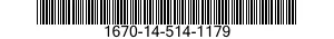 1670-14-514-1179 RISER,PARACHUTE 1670145141179 145141179
