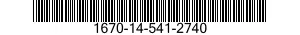 1670-14-541-2740 LOOP, RECOVERY SYST 1670145412740 145412740