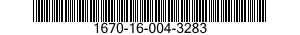 1670-16-004-3283 TOGGLE,PARACHUTE 1670160043283 160043283