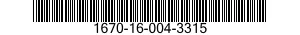 1670-16-004-3315 BUSHING,DROP-LOCK 1670160043315 160043315