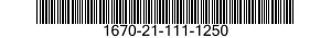 1670-21-111-1250  1670211111250 211111250