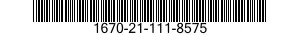 1670-21-111-8575  1670211118575 211118575
