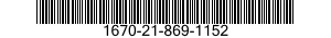 1670-21-869-1152  1670218691152 218691152
