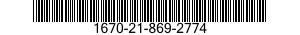 1670-21-869-2774  1670218692774 218692774