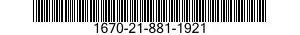 1670-21-881-1921  1670218811921 218811921