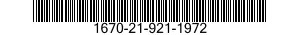 1670-21-921-1972 RUBBER BAND,PARACHU 1670219211972 219211972