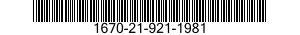 1670-21-921-1981 HOUSING ASSEMBLY 1670219211981 219211981