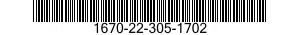 1670-22-305-1702  1670223051702 223051702