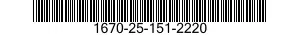 1670-25-151-2220 ROPE COIL ASSY 1670251512220 251512220