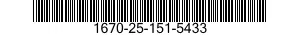 1670-25-151-5433 RIP CORD,PARACHUTE 1670251515433 251515433