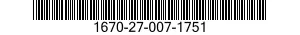 1670-27-007-1751 BARAKA,BARIYER 1670270071751 270071751