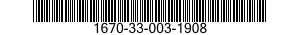 1670-33-003-1908 PACK,PERSONNEL PARACHUTE,CHEST 1670330031908 330031908