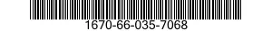 1670-66-035-7068  1670660357068 660357068