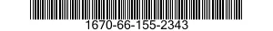 1670-66-155-2343 BRACKET ASSEMBLY,RELEASE,CARGO PLATFORM 1670661552343 661552343