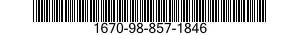 1670-98-857-1846 LABEL 1670988571846 988571846