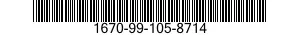 1670-99-105-8714 PACK,PERSONNEL PARACHUTE,BACK 1670991058714 991058714