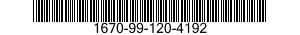 1670-99-120-4192  1670991204192 991204192