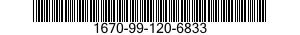 1670-99-120-6833  1670991206833 991206833