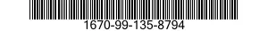 1670-99-135-8794  1670991358794 991358794