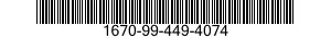 1670-99-449-4074  1670994494074 994494074