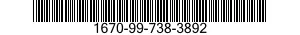 1670-99-738-3892 STATIC LINE,CARGO PARACHUTE 1670997383892 997383892