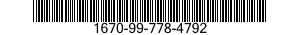 1670-99-778-4792  1670997784792 997784792