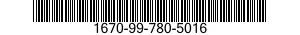 1670-99-780-5016  1670997805016 997805016